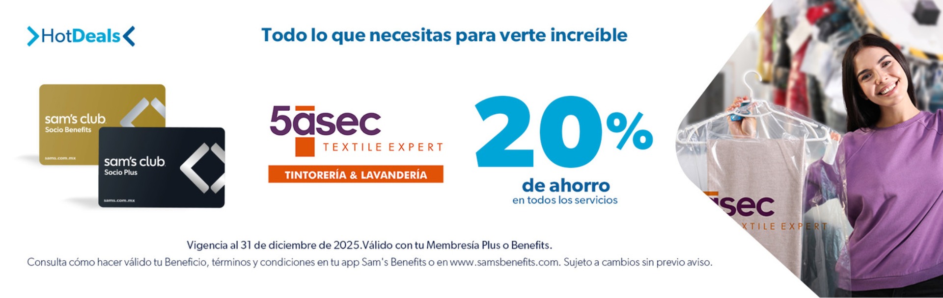Sam's Club samsclub samsbenefits hazte socio cine viajes hot deals restaurantes educacion ropa accesorio mascotas salud entretenimiento fitness puntos